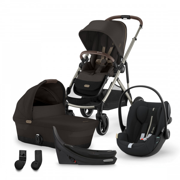 CYBEX Gold Gazelle 4in1 - Chocolate Brown/Moon Black